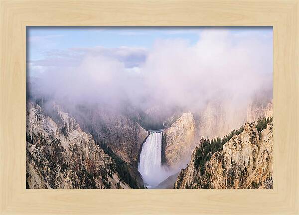 Majestic Yellowstone Waterfall