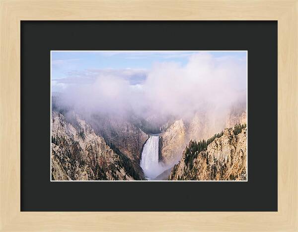 Majestic Yellowstone Waterfall