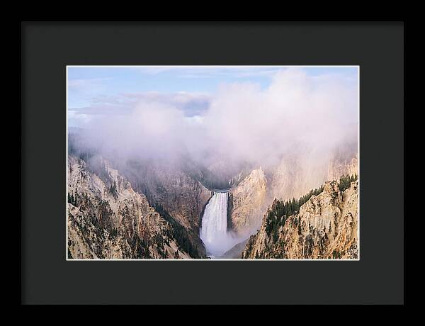Majestic Yellowstone Waterfall