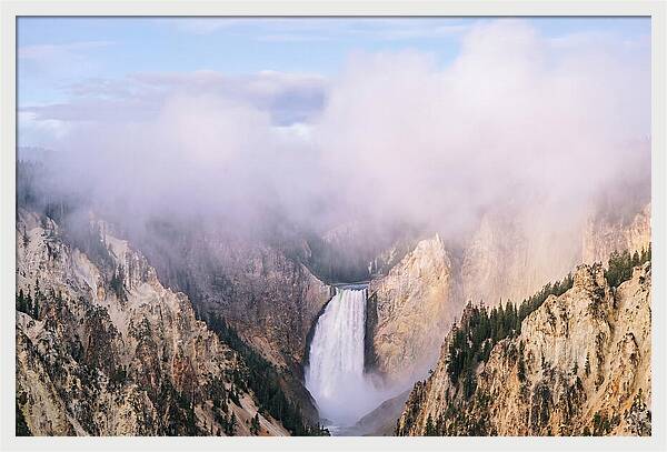 Majestic Yellowstone Waterfall