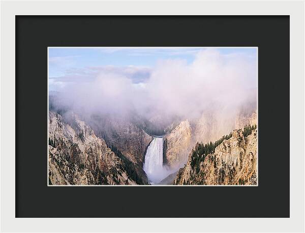 Majestic Yellowstone Waterfall