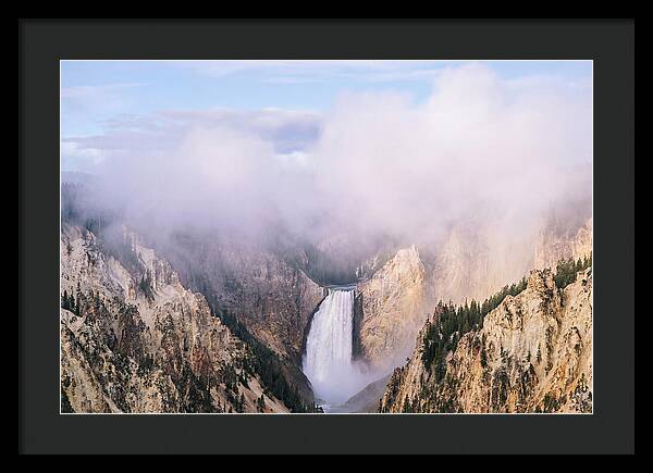 Majestic Yellowstone Waterfall