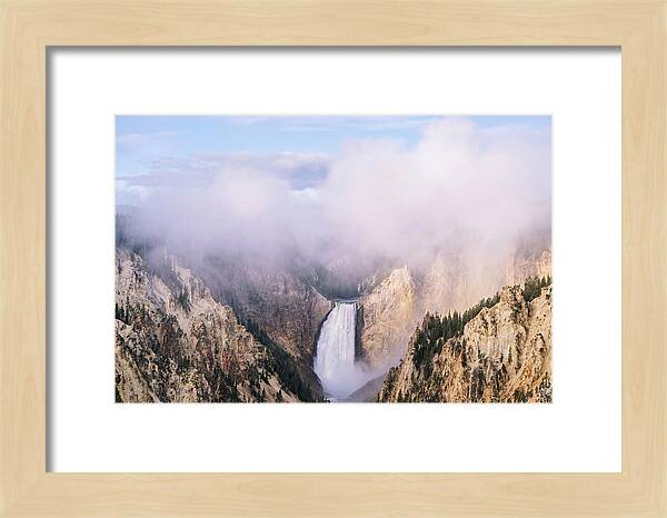 Majestic Yellowstone Waterfall