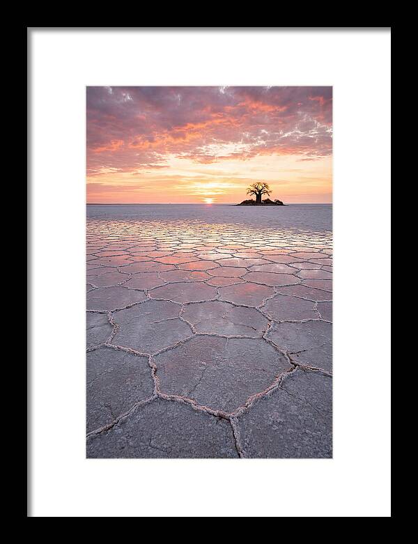 Makgadikgadi Salt Pans Sunset