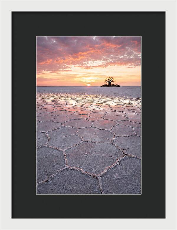 Makgadikgadi Salt Pans Sunset