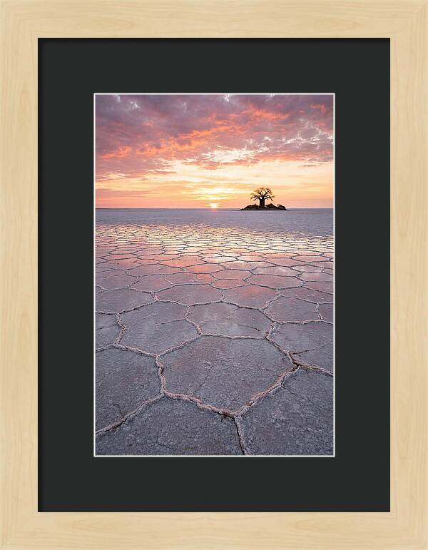 Makgadikgadi Salt Pans Sunset