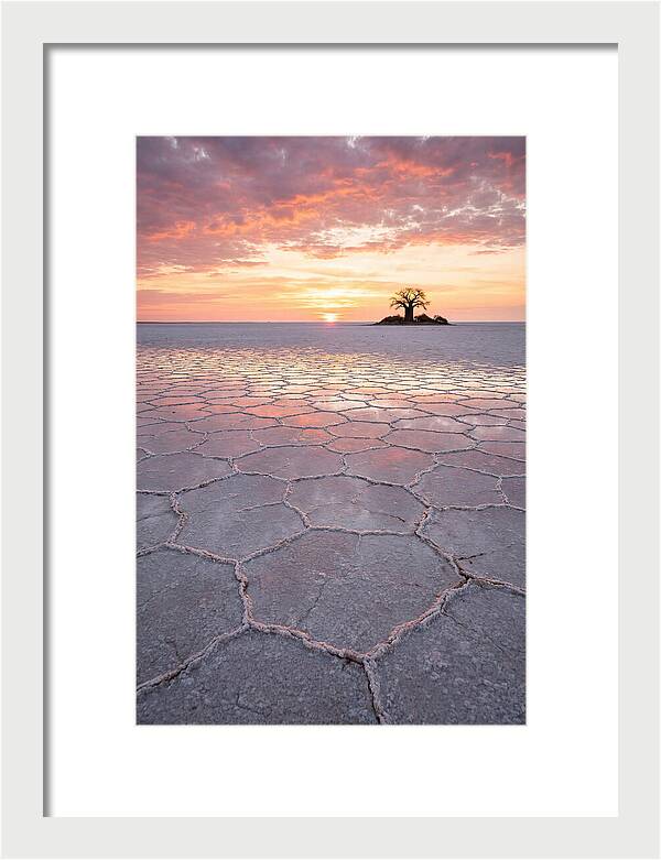 Makgadikgadi Salt Pans Sunset