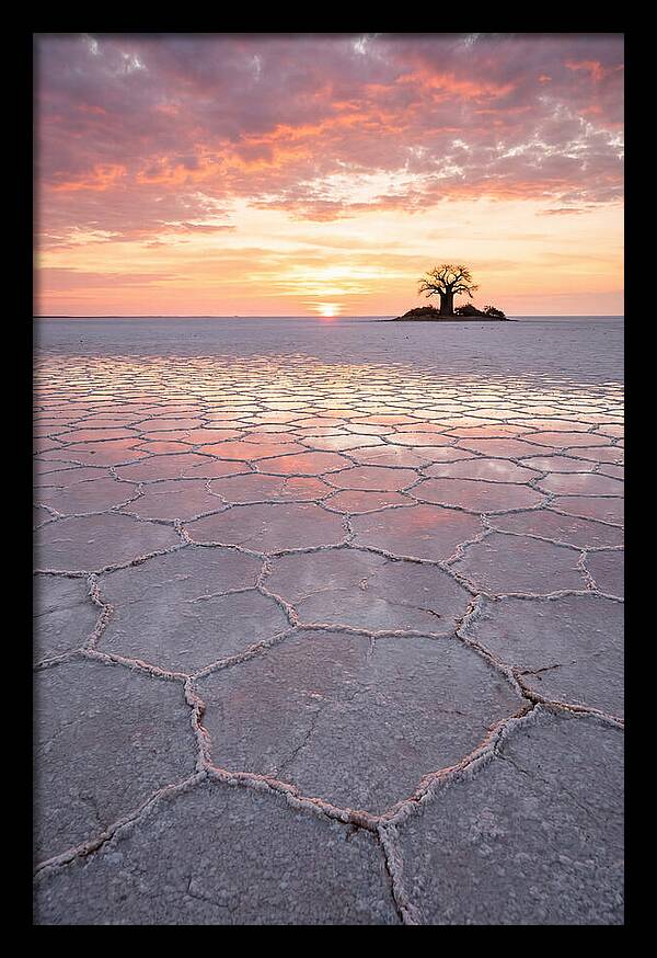 Makgadikgadi Salt Pans Sunset