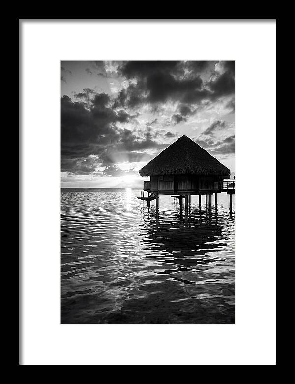 Maldives Bungalow Reflection