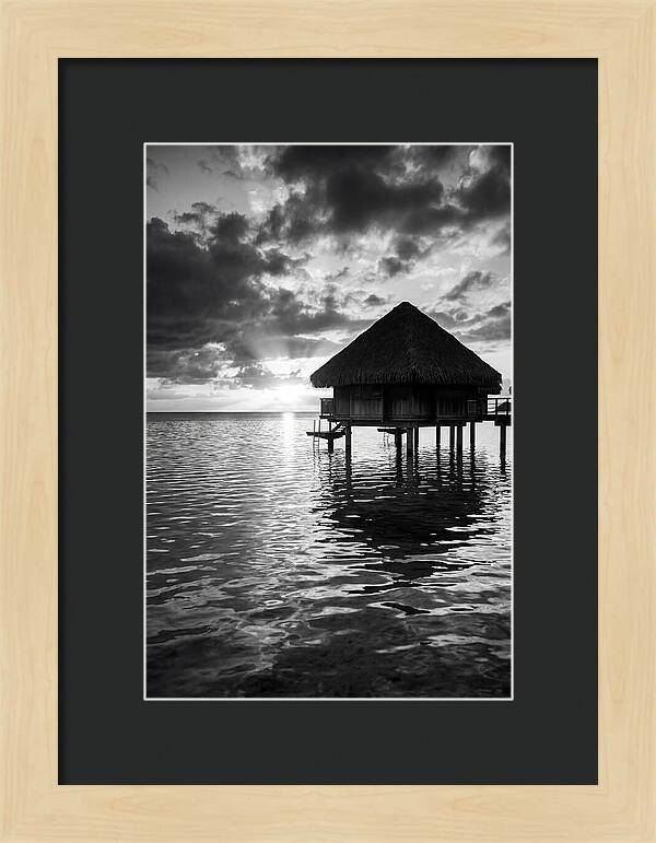 Maldives Bungalow Reflection