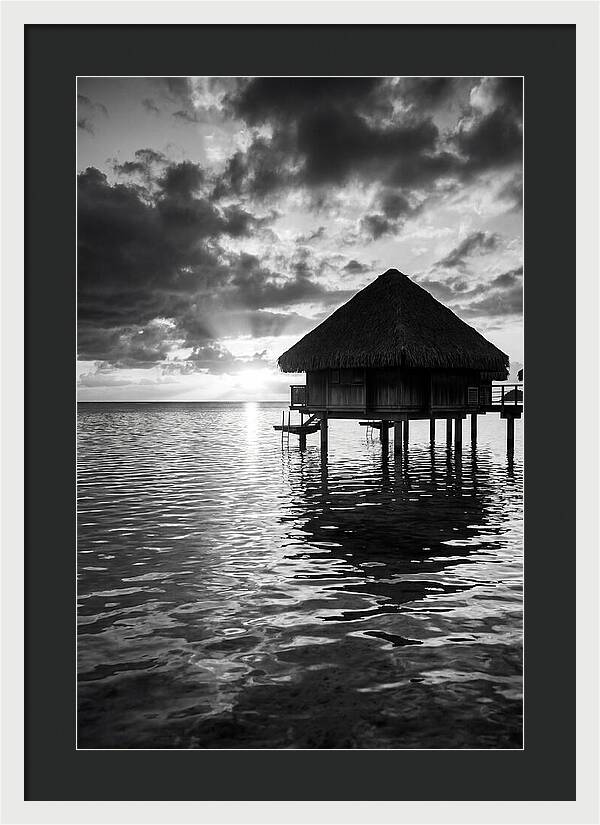 Maldives Bungalow Reflection