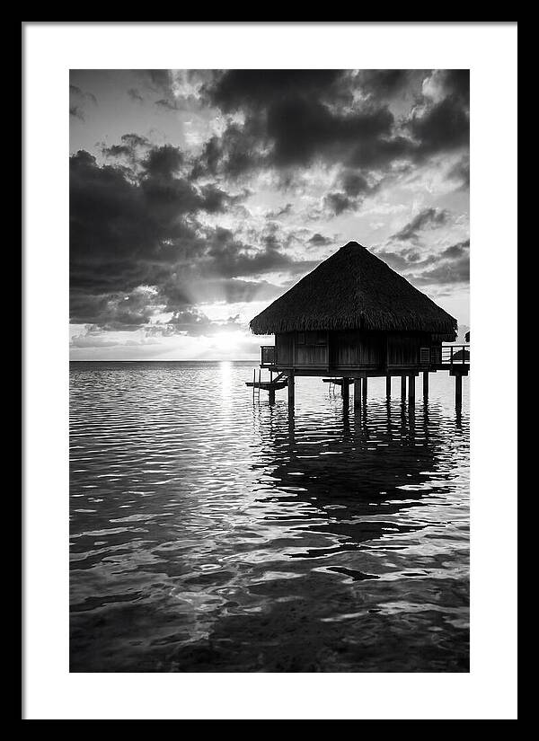 Maldives Bungalow Reflection