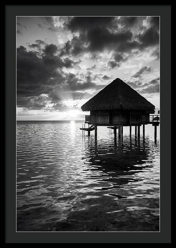 Maldives Bungalow Reflection
