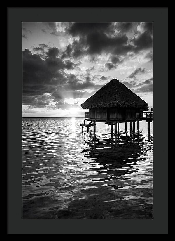 Maldives Bungalow Reflection