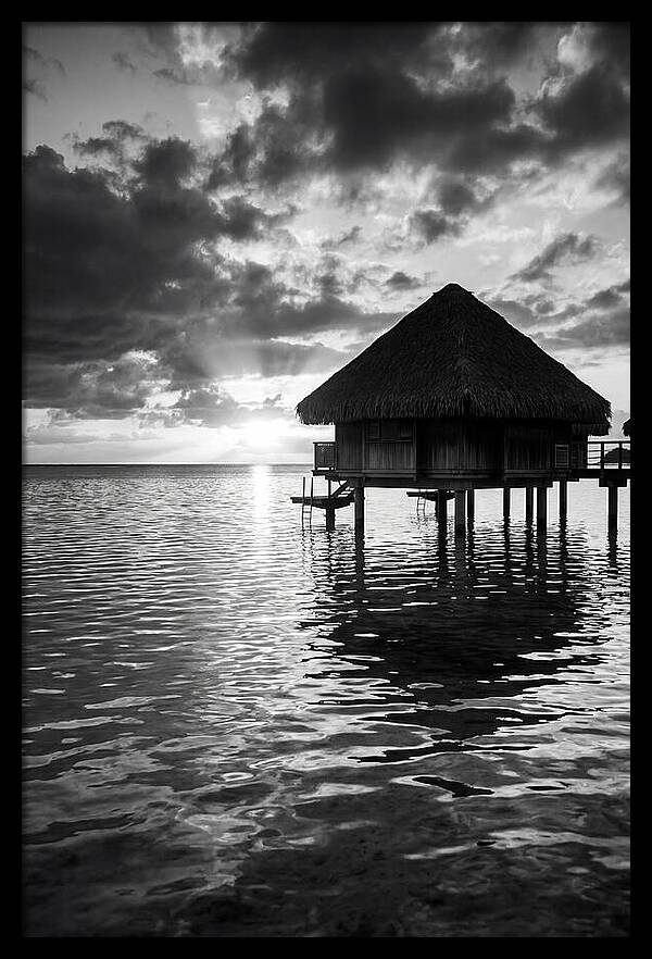 Maldives Bungalow Reflection