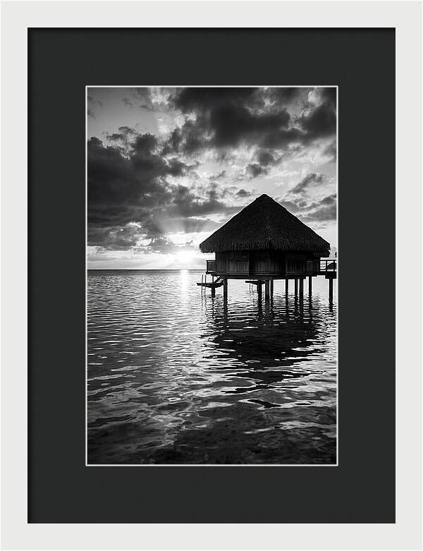 Maldives Bungalow Reflection