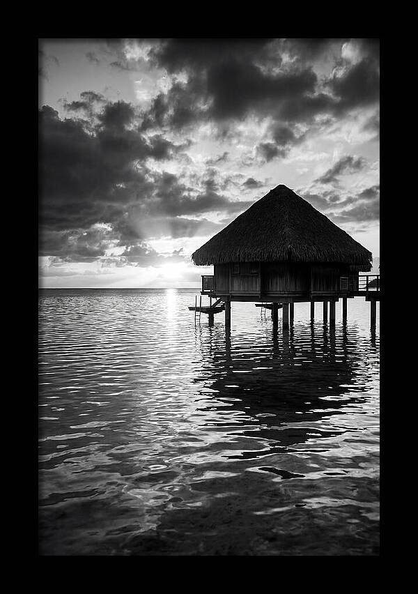 Maldives Bungalow Reflection