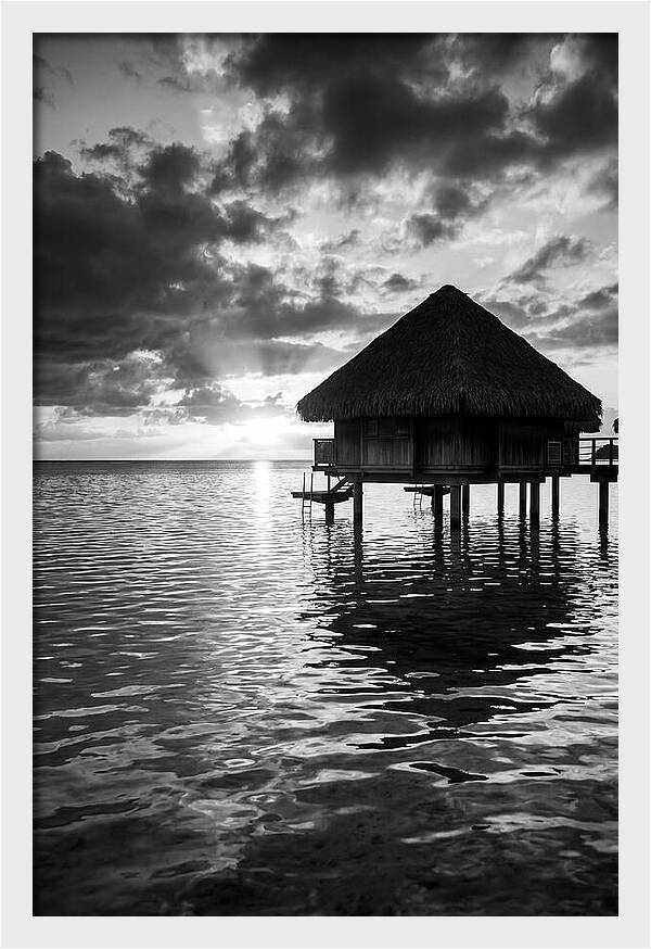 Maldives Bungalow Reflection