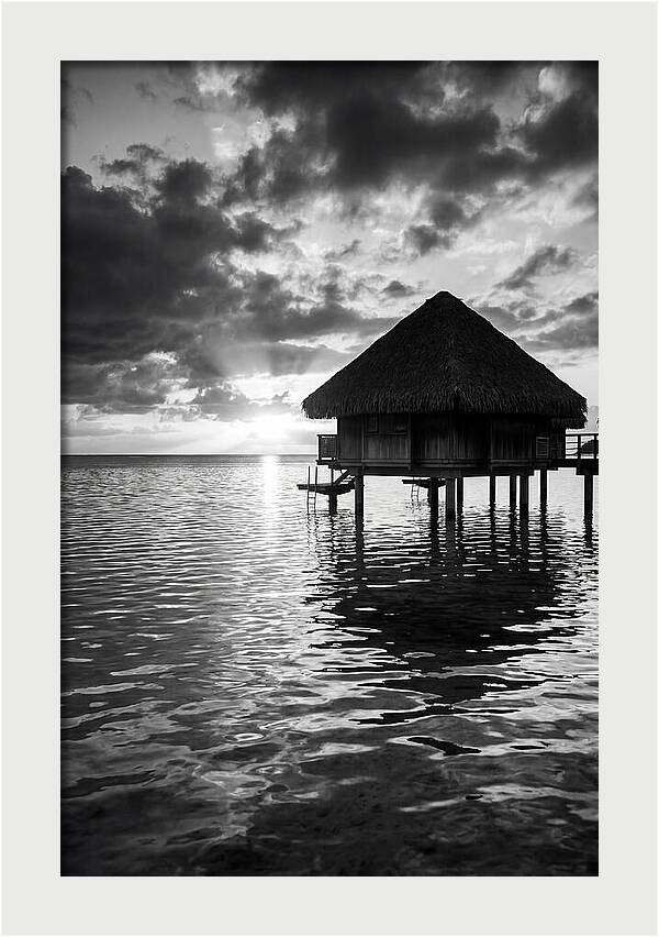 Maldives Bungalow Reflection