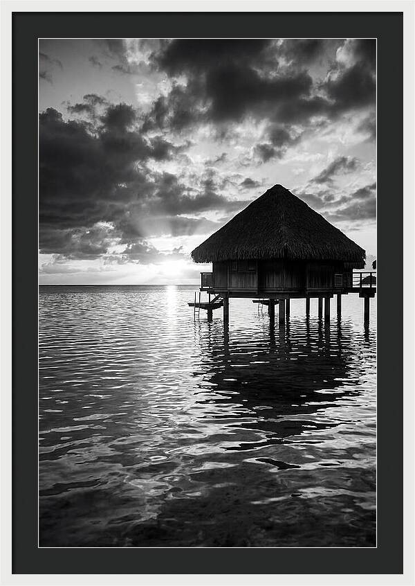 Maldives Bungalow Reflection