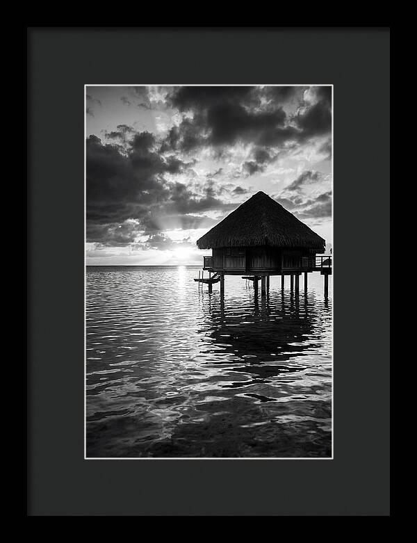 Maldives Bungalow Reflection