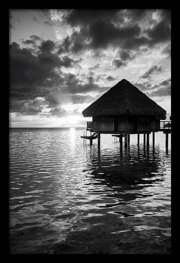 Maldives Bungalow Reflection