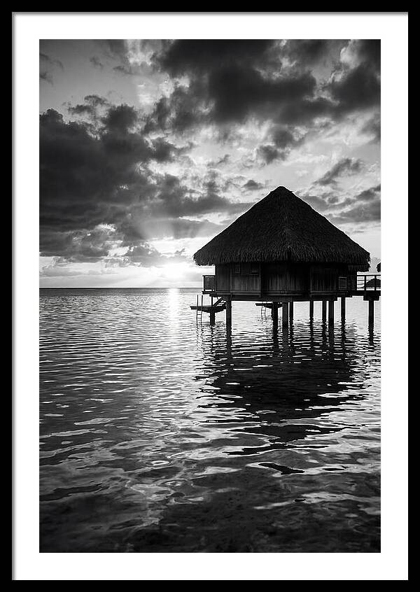 Maldives Bungalow Reflection