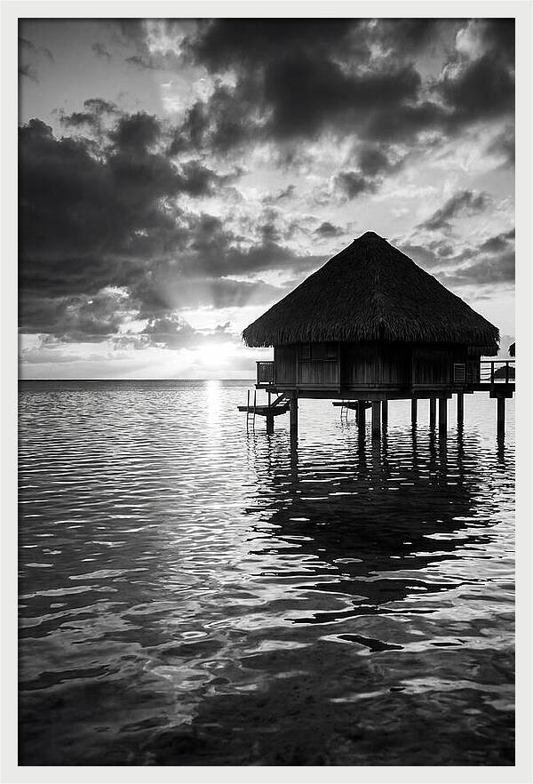 Maldives Bungalow Reflection