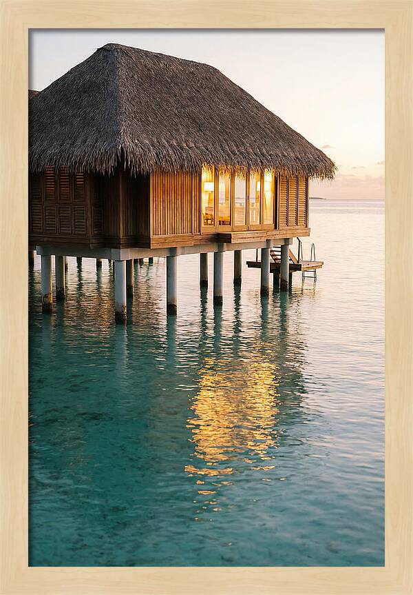 Maldives Bungalow Serenity