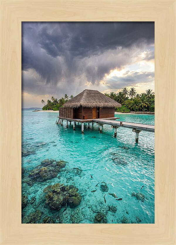 Maldives Turquoise Lagoon