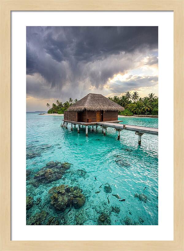 Maldives Turquoise Lagoon
