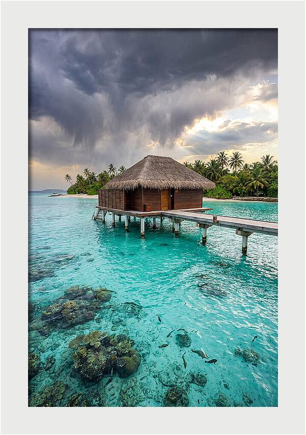 Maldives Turquoise Lagoon