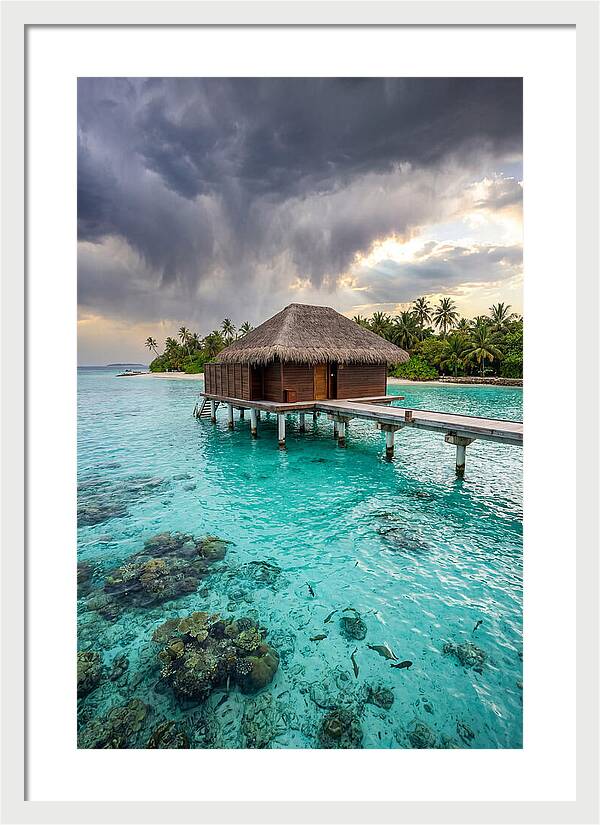 Maldives Turquoise Lagoon