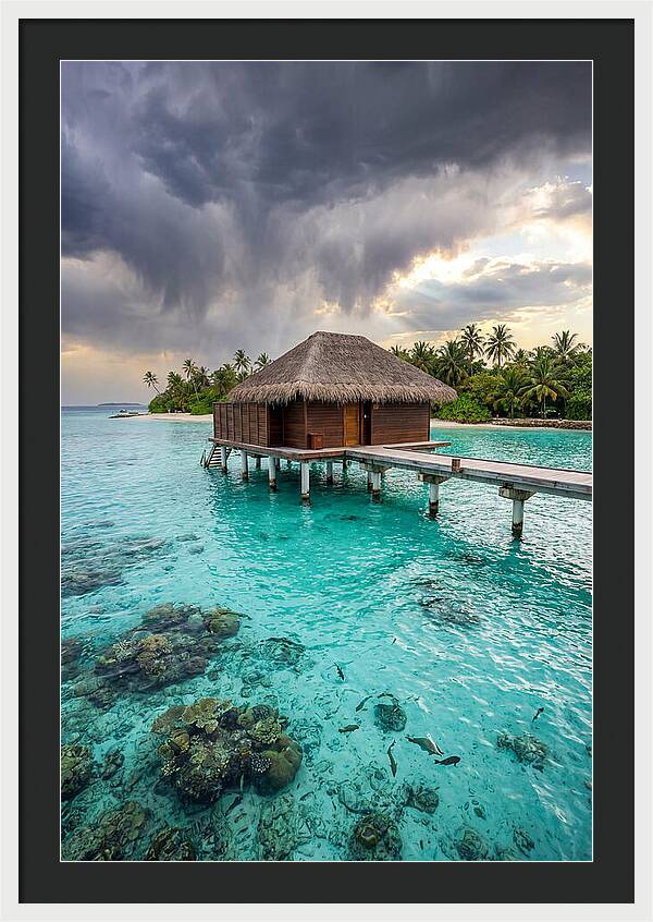 Maldives Turquoise Lagoon