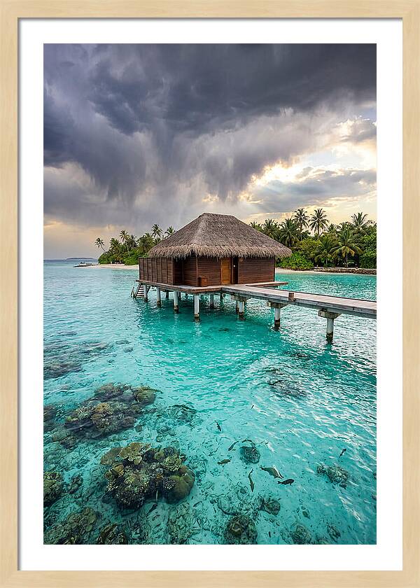 Maldives Turquoise Lagoon