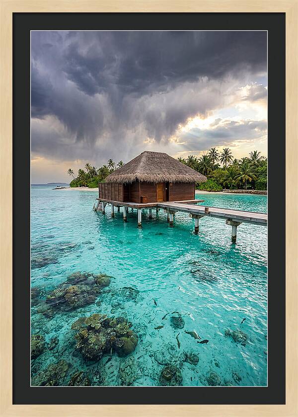 Maldives Turquoise Lagoon