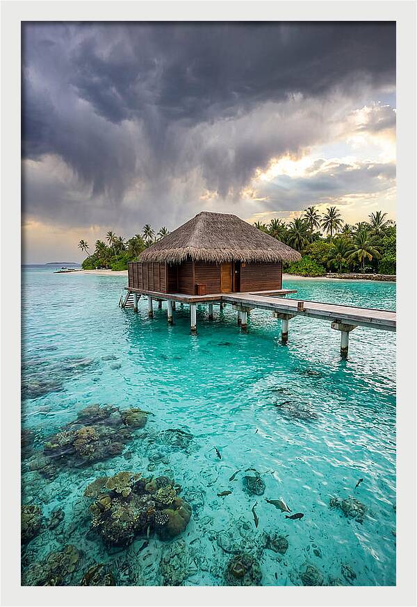 Maldives Turquoise Lagoon