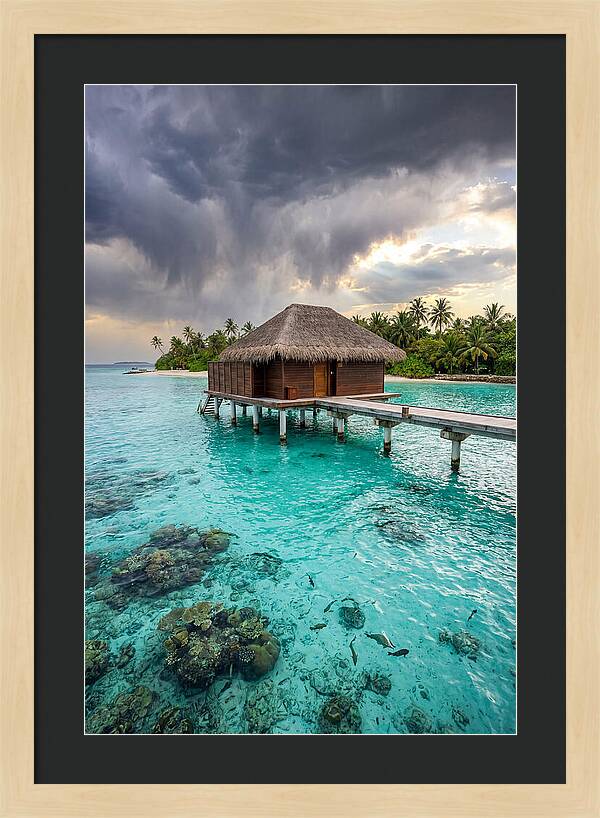 Maldives Turquoise Lagoon