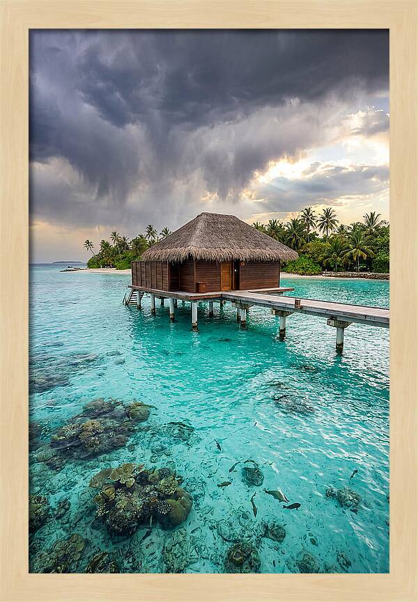Maldives Turquoise Lagoon