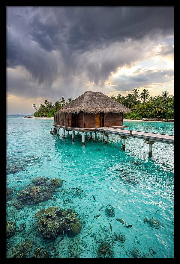 Maldives Turquoise Lagoon