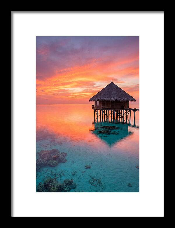 Maldivian Sunset Serenity