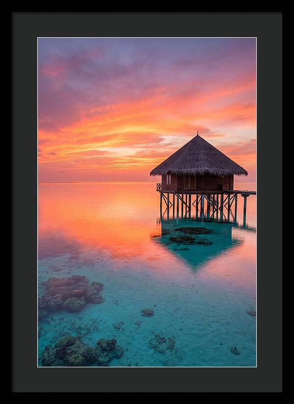 Maldivian Sunset Serenity