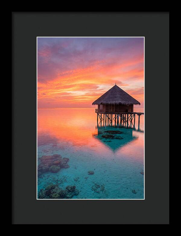 Maldivian Sunset Serenity