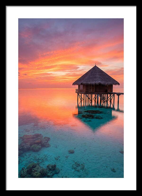 Maldivian Sunset Serenity