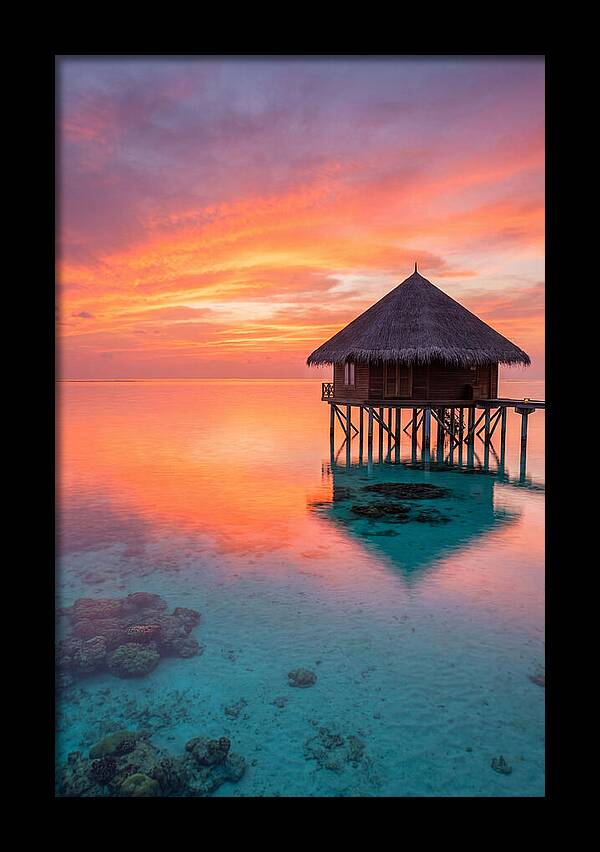 Maldivian Sunset Serenity