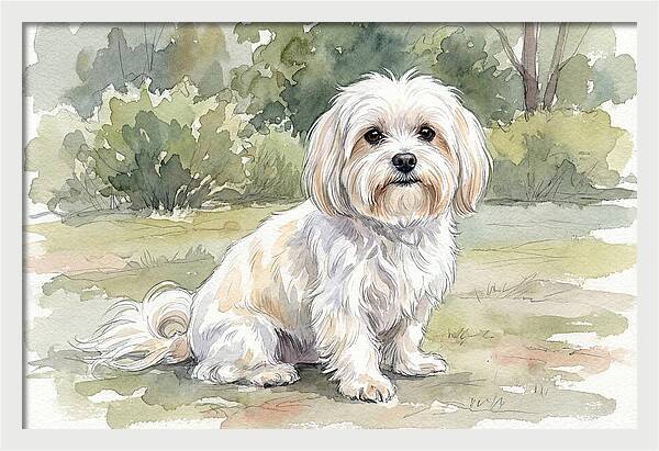 Maltese In Nature