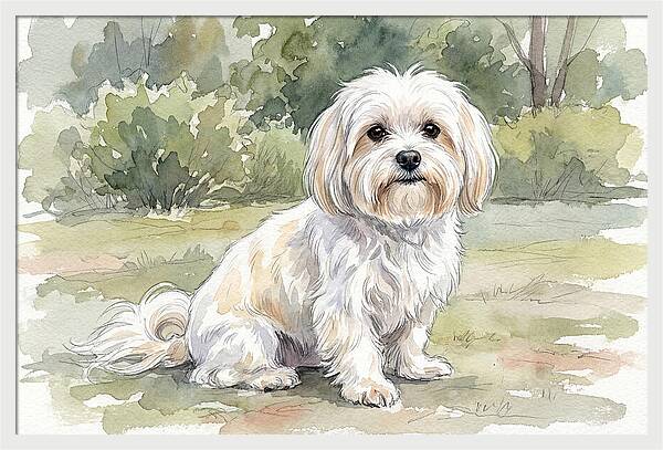 Maltese In Nature