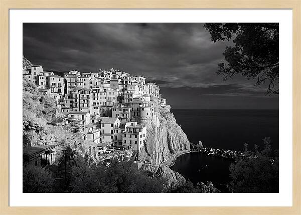 Manarola At Blue Hour
