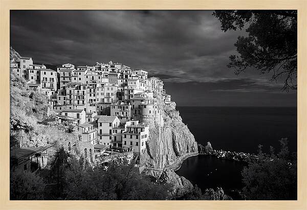 Manarola At Blue Hour