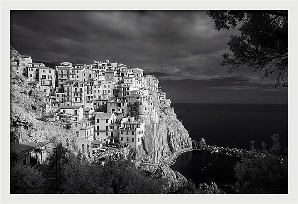 Manarola At Blue Hour